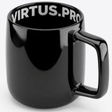 Virtus.pro Ceramic mug with logo, 430 ml, black