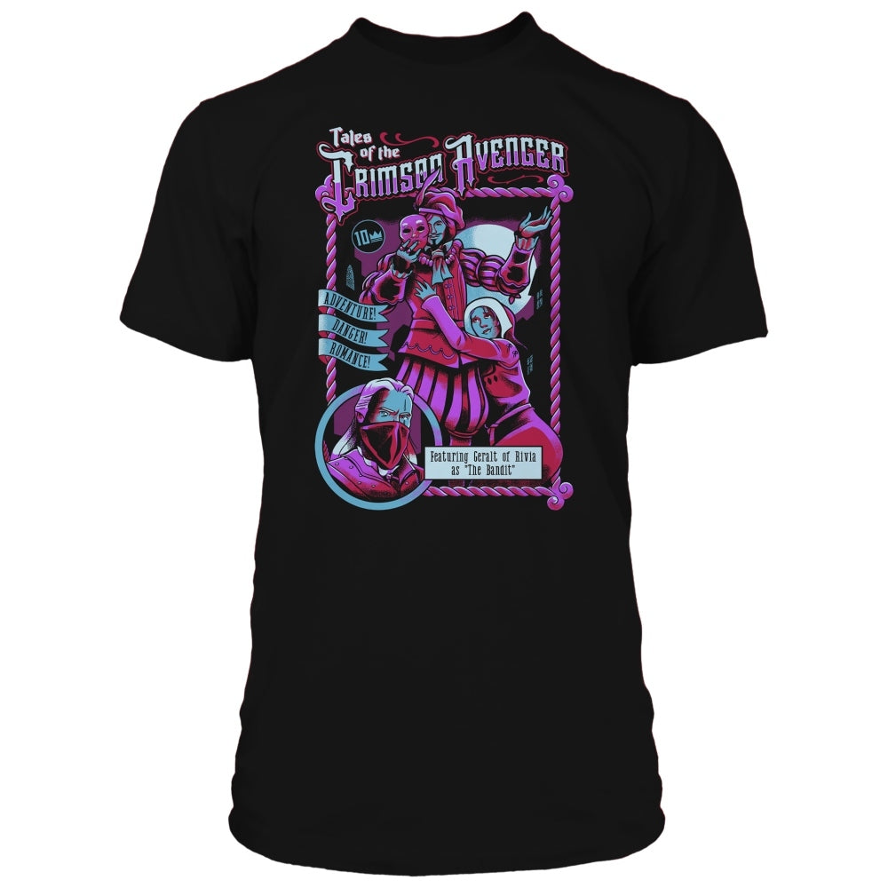 Jinx The Witcher 3 - Crimson Avenger T-shirt Black, S