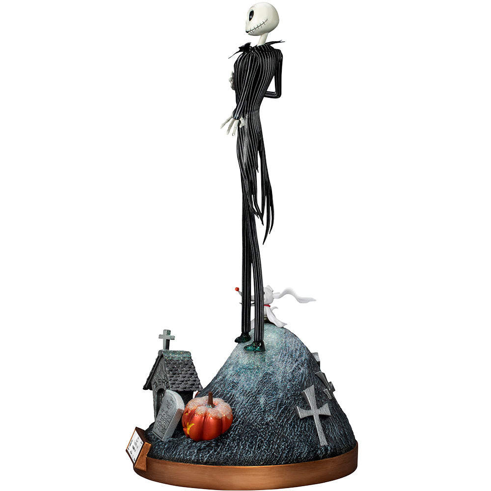 The Nightmare Before Christmas Master Craft Jack Skellington &amp; Zero Statue