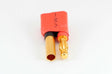 Omformer stik HTX 4mm male to Deans female