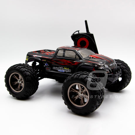 HURTIG Fed fjernstyret bil - Wild Challenger monster truck