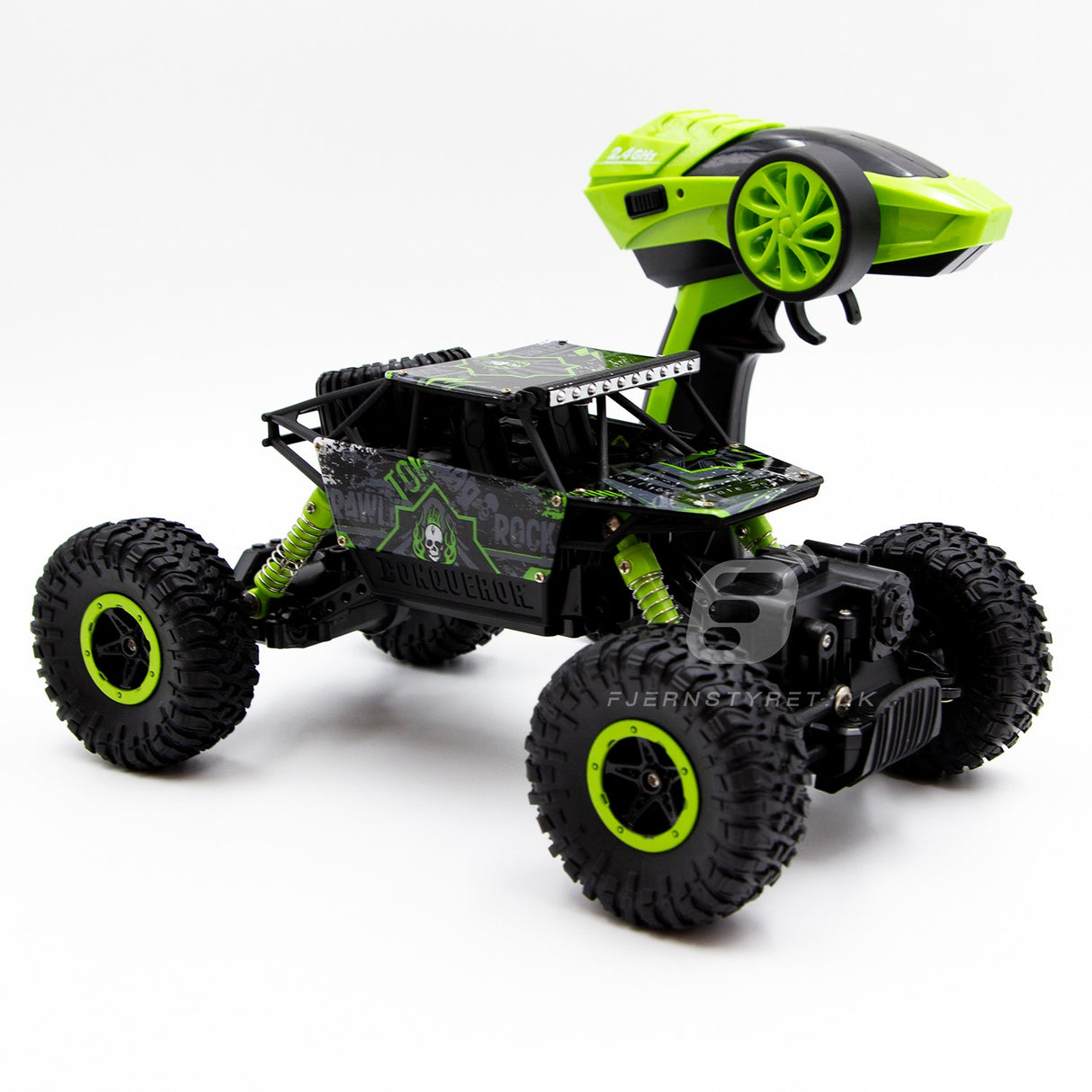 DEMO Rock Crawler Destroyer 1:18 - super sej fjernstyret rolig offroader