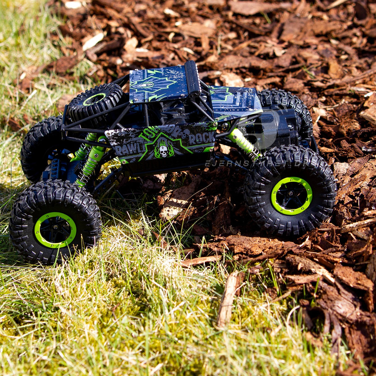 DEMO Rock Crawler Destroyer 1:18 - super sej fjernstyret rolig offroader