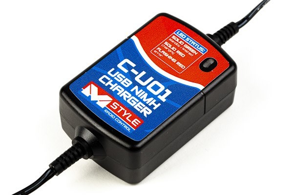 2.4Ghz R/C SÆT - SENDER, MODTAGER, SERVO, BATTERI OG LADER