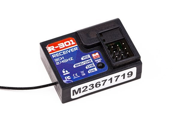 2.4Ghz R/C SÆT - SENDER, MODTAGER, SERVO, BATTERI OG LADER