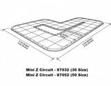 KYOSHO MINI-Z GRAND PRIX CIRCUIT 50 URETHANE (48 MATS - 50X50)