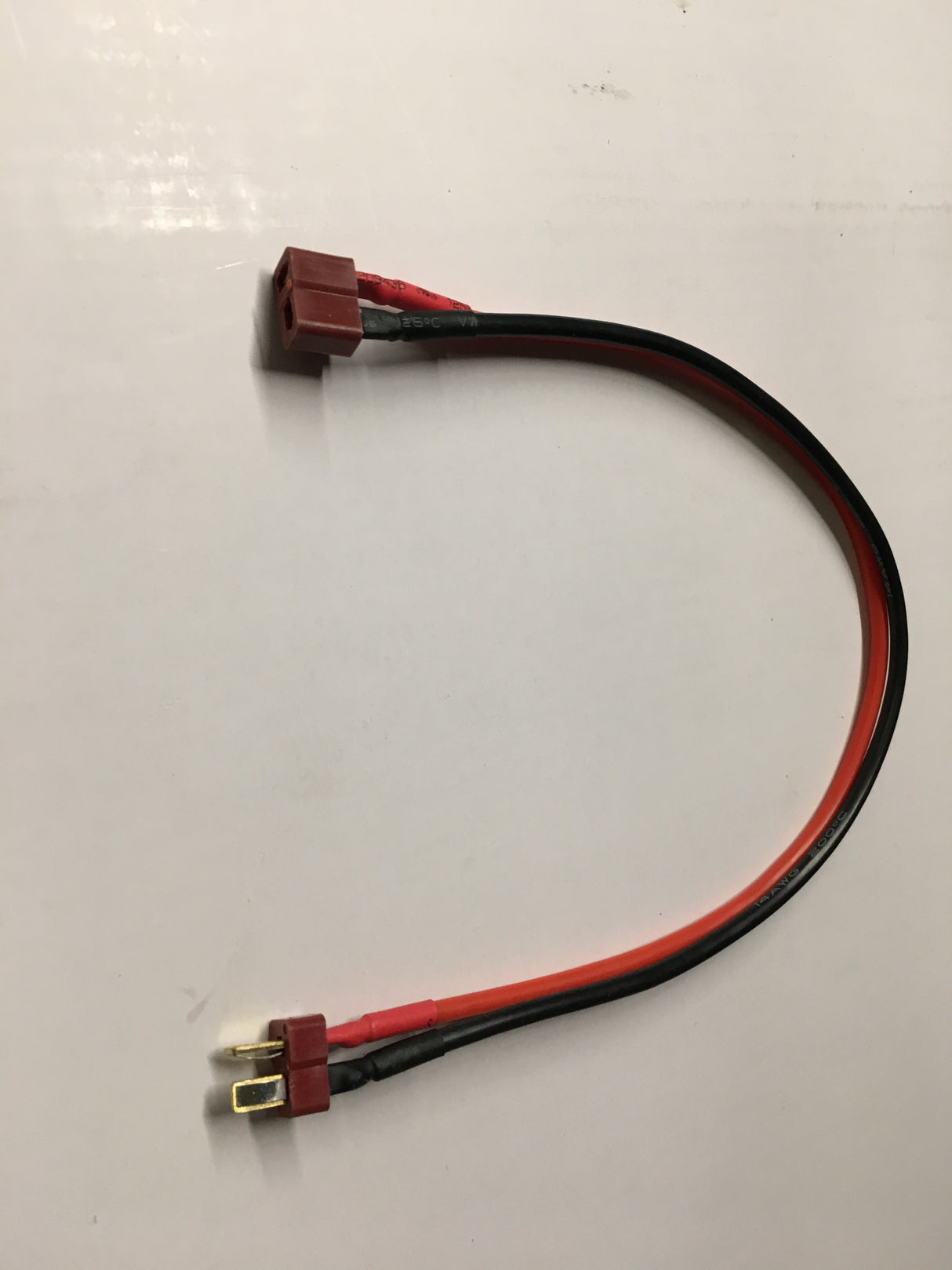 Forlængerkabel Deans male 4mm - Deans female 4mm 300mm