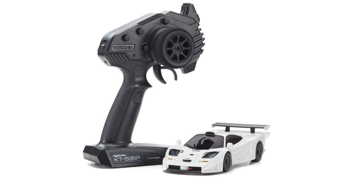 MINI-Z RWD MCLAREN F1 GTR WHITE (W-MM/KT531P)