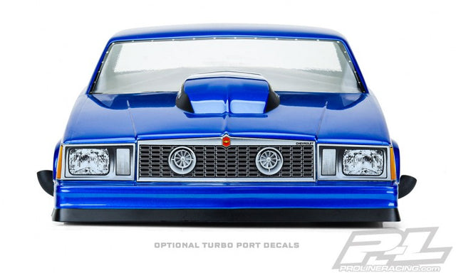 Proline Body 1978 Chevrolet Malibu Clear Slash 2WD Drag Car