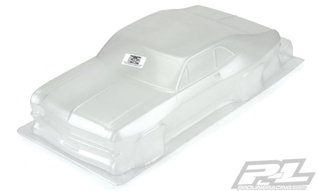 Body 1969 Chevrolet Nova Clear Slash 2WD Drag Car