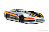 Proline body Corvette C7 Pro-Mod Clear 2WD Slash Drag Car