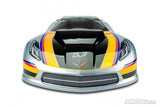 Proline body Corvette C7 Pro-Mod Clear 2WD Slash Drag Car