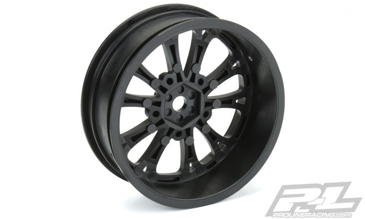 Proline Wheels Pomona Drag Spec 2.2" Black Front (2) Slash