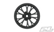 Proline Wheels Pomona Drag Spec 2.2" Black Front (2) Slash