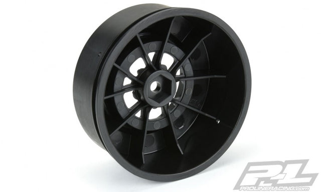 Proline Wheels Pomona Drag Spec 2.2"/3.0" Black Rear (2) Slash