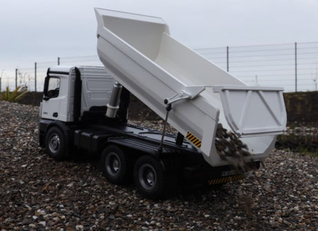 Fjernstyret Mercedes-Benz PRO metal Arocs LKW hvid