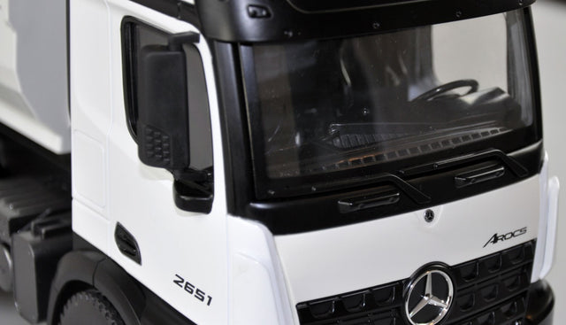 Fjernstyret Mercedes-Benz PRO metal Arocs LKW hvid