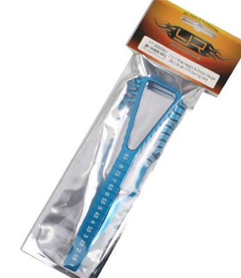 YT-0055BU Yeah Racing 2 in 1 Ride Height & Droop Gauge