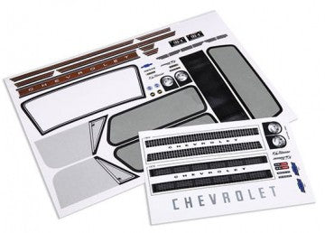 Traxxas 9113 Decal Sheet Blazer ´69 and ´72