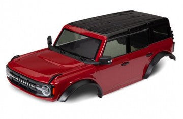 Traxxas 9211R Body Ford Bronco 2021 Red Complete