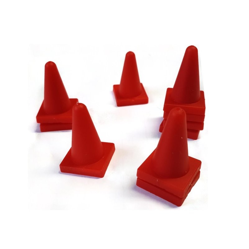 Kegle, mini - Pylone 10 St.1,5x1,5x2,5 cm