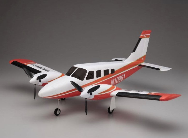 Kyosho 900mm Size Super Scale Flying Model PIPER PA34 VE29Twin