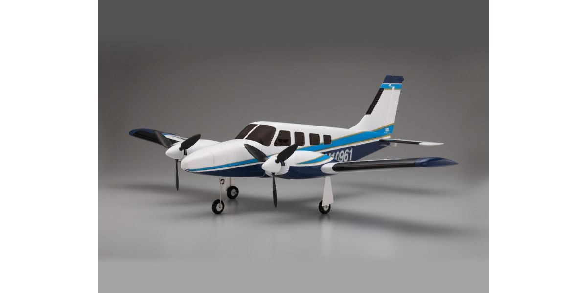 Kyosho 900mm Size Super Scale Flying Model PIPER PA34 VE29Twin