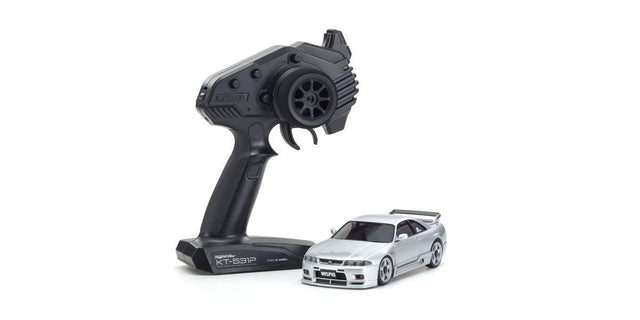 MINI-Z AWD NISSAN SKYLINE GT-R NISMO (R33) SILVER (MA-020/KT531P)