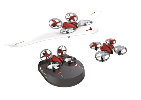 Air Genius drone, flyver og glider - flere i en fjernstyret drone