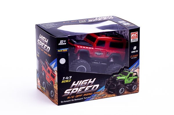 OFF ROAD CAR R/C 1:43