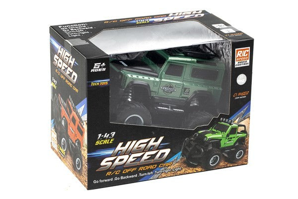 OFF ROAD CAR R/C 1:43