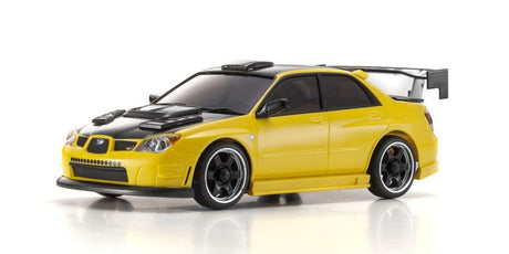 Mini-Z AWD Subaru Impreza Aero Kit CFRP Hood Yellow (MA-020/KT531P)