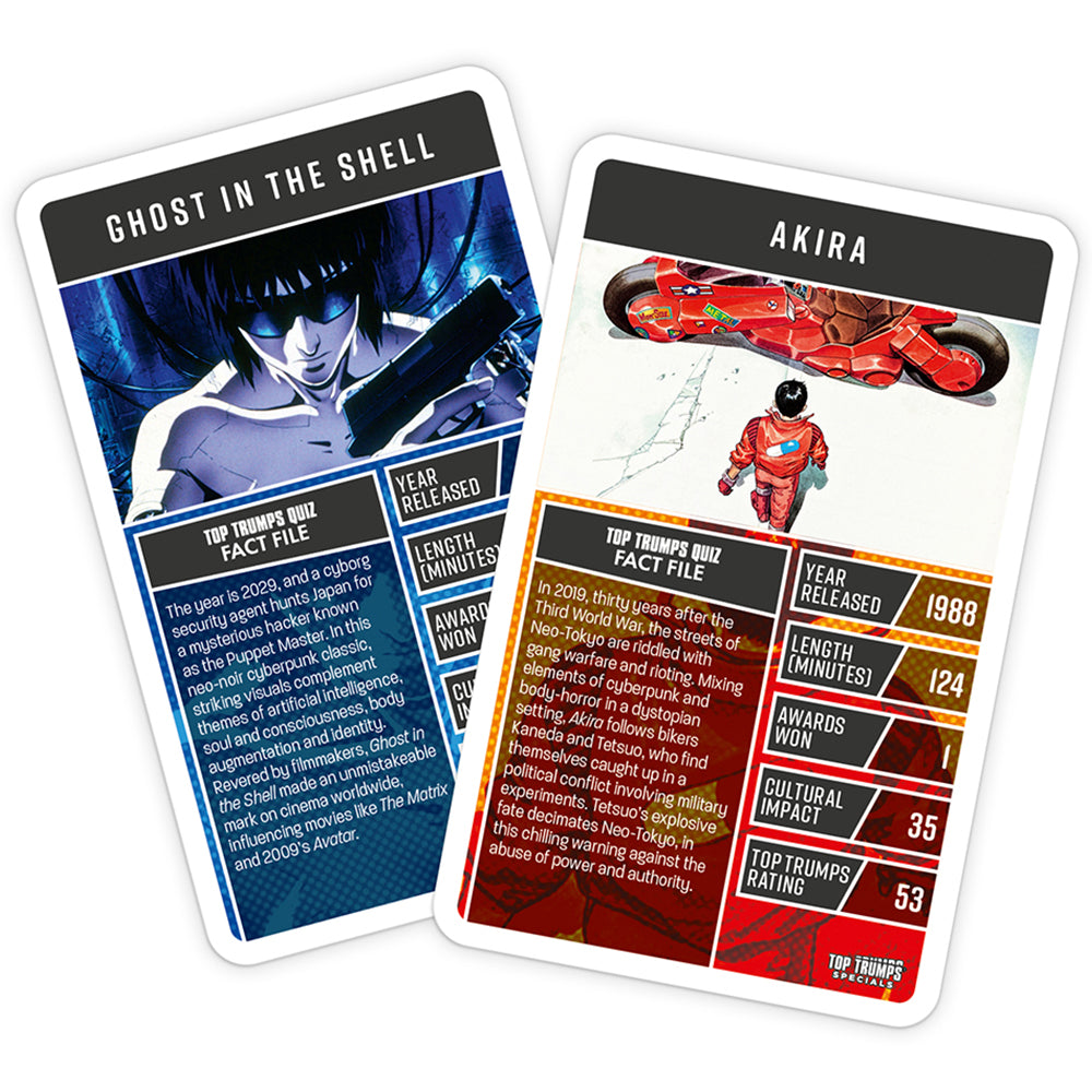 Winning Moves Anime - Top Trumps Board Game