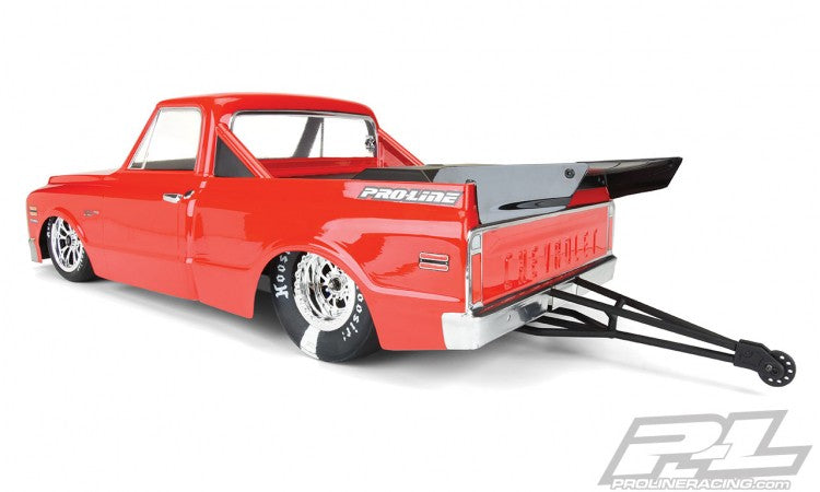 Proline 1972 Chevy C-10 Clear Body Slash Drag Car