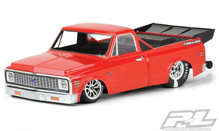Proline 1972 Chevy C-10 Clear Body Slash Drag Car