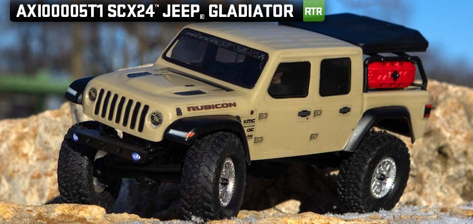 AXIAL SCX24 Jeep JT Gladiator 4WD