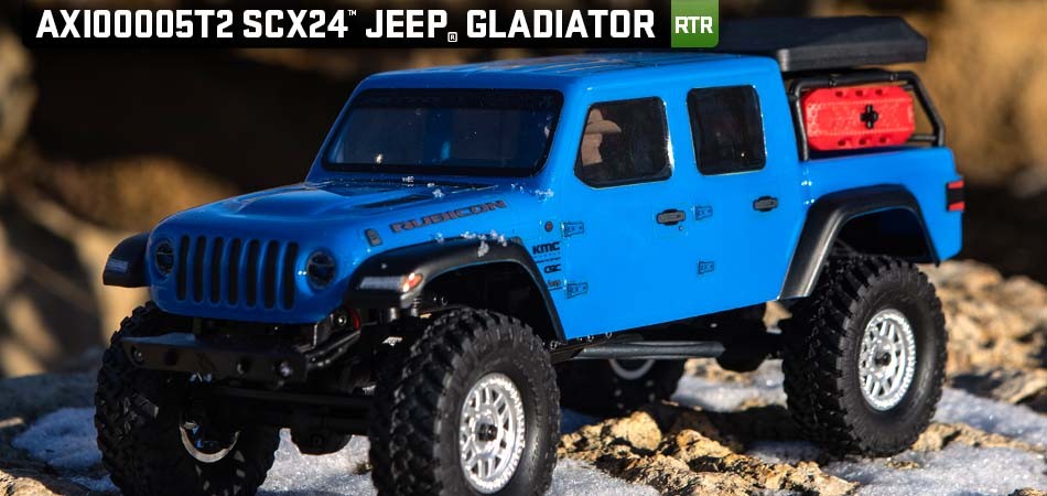 AXIAL SCX24 Jeep JT Gladiator 4WD