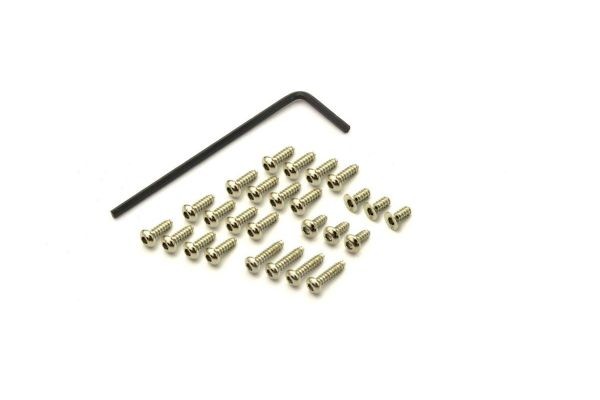 MINI-Z Button HEX Screw Set Mini-Z MR03 - Nickel