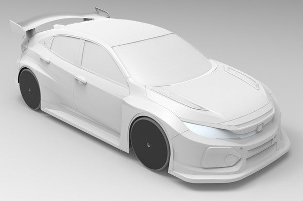 Bittydesign HC-F Body FWD 1/10