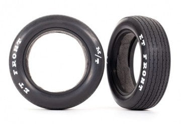 Traxxas 9470 Tires Front with Inserts (2)  Drag Slash