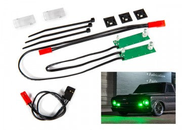 Traxxas 9496G LED Lights Front Set Green  Chevrolet C10