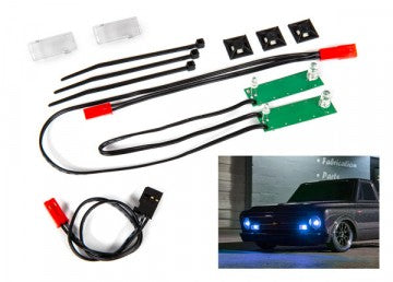 Traxxas 9496X LED Lights Front Set Blue  Chevrolet C10