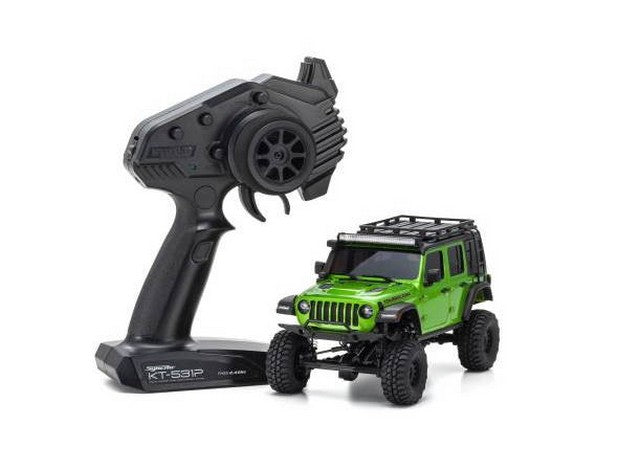 Kyosho 32528GR - MX-01 Jeep Wrangler Rubicon Green (KT531P)