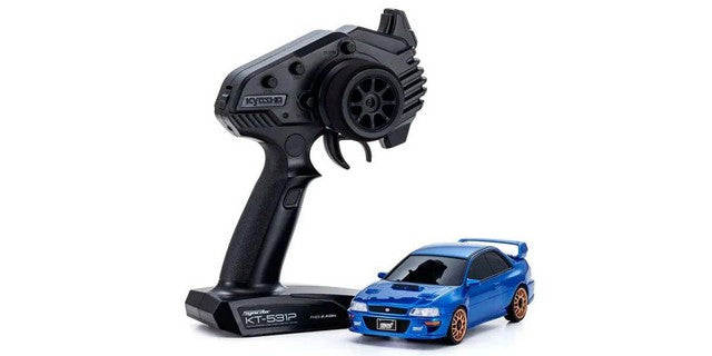 Kyosho 32627BL - Mini-Z AWD Subaru Impreza WRX STI 22B Blue (MA020-KT531P)