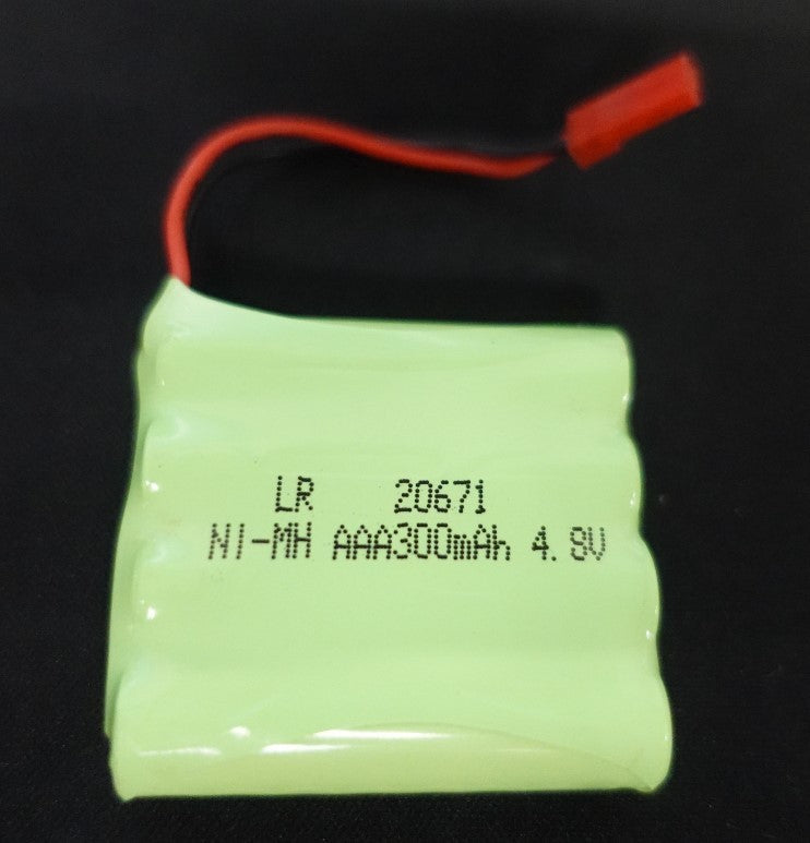 NiMh batteri 4,8v 300mAh - JST stik