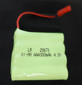 NiMh batteri 4,8v 300mAh - JST stik