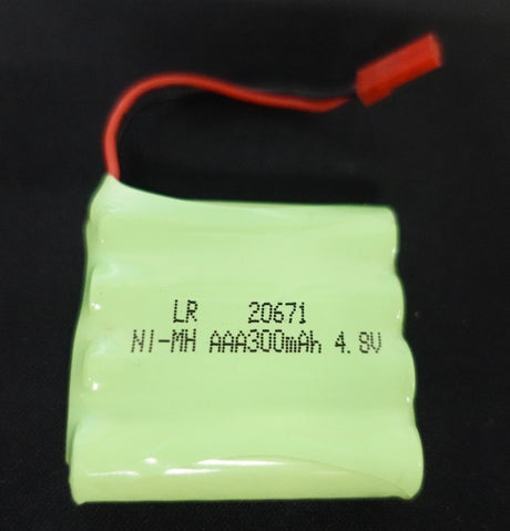 NiMh batteri 4,8v 300mAh - JST stik