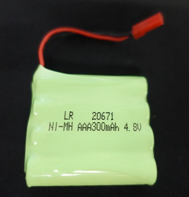 NiMh batteri 4,8v 300mAh - JST stik