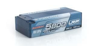 LRP HV LCG STOCK SPEC SHORTY GRAPHENE-3 5800MAH HARDCASE BATTERY - 7.6V LIPO - 130C/65C