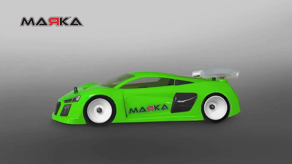 MARKA RACING MINI-Z RK408 RACING LEXAN BODY KIT (98MM W/B) - REGULAR